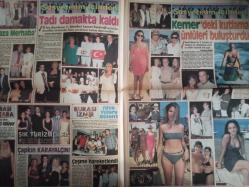 Süper Takip Extra Haftalık Aktüalite ve Magazin Gazetesi - Duygu Öcal - Buket Öke - İrem Otuz - Timuçin Canel - Ebru Akel - Kenan Doğulu - Cem Yılmaz - Murat Erdoğan - Murat Cevahir - Ali Şen - Hakan Özkaykı - Nil Pınar - Sezer İnanoğlu - Atilla Saral - Eda Ceylan - Ali Şen - Levent Yüksel - Ahmet San - Pınar Aylin - Nükhet Duru - Mahsun Kırmızıgül - Yavuz Bingöl - Reyhan Ataman - Mehtap Taşçıoğlu - Zeynep Dereli - Leyla Alaton - Meltem Hakarar - Avi Behar - Sacit Aslan - Yasemin Kutsi - Ajda Pekkan - Semra Özal - Bülent Baran - Alp Karayalçın - Halis Toprak - Gülümser Şen - Feryal Gülmaz - Sakıp Sabancı - Melike Hasefe - Kemal Gülmaz - Fulya Eyilik - Derin Mermerci - Zeki Triko Giyim Reklamı fotoğraf ve haberi - Tam Takım Gazete