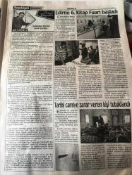 EDİRNE UZUNKÖPRÜ  GAZETESİ YEREL TAŞRA BASINI  -8 EKİM 2018  YIL :15 SAYI :4441- Bunun Adı Denetimsizlik  Avukat Bülent Kaçar -  Belediye Meclisine İlk Başvuru Çalıktan -Uzunköprü  Kızılay Şubesi  Kapatıldı -İsmail  Bayzoktar - Edirne 6. Kitap Fuarı Başladı -Eski  bakanlardan  ALİ Topuz  taburu  edildi -Kişisel gelişim kursu törenle  açıldı    Fehmi  Yaman  ile Nazlı Aytaş  kurdele keserek açılış yaptı -