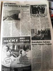 EDİRNE UZUNKÖPRÜ  GAZETESİ YEREL TAŞRA BASINI  -8 EKİM 2018  YIL :15 SAYI :4441- Bunun Adı Denetimsizlik  Avukat Bülent Kaçar -  Belediye Meclisine İlk Başvuru Çalıktan -Uzunköprü  Kızılay Şubesi  Kapatıldı -İsmail  Bayzoktar - Edirne 6. Kitap Fuarı Başladı -Eski  bakanlardan  ALİ Topuz  taburu  edildi -Kişisel gelişim kursu törenle  açıldı    Fehmi  Yaman  ile Nazlı Aytaş  kurdele keserek açılış yaptı -