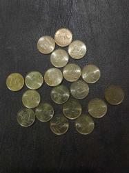 TÜRKİYE CUMHURİYETİ 1 KURUŞ 2020 19 adet ÇİL KONDÜSYON