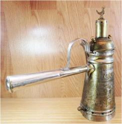 EsKiLeRDeN BÜYÜK BoY SAPLI ISITMALI MIRRA-KAHVEDAN....