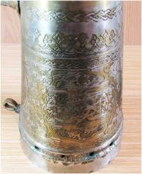 EsKiLeRDeN BÜYÜK BoY SAPLI ISITMALI MIRRA-KAHVEDAN....