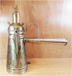 EsKiLeRDeN BÜYÜK BoY SAPLI ISITMALI MIRRA-KAHVEDAN....