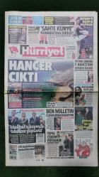 Hürriyet Gazete 28 Aralık 2018 Hançer Çıktı,Mehmet Soysal,Zeynep Sude Taşdelen,Fatih Birol,Ekrem İmamoğlu,Dilek İmamoğlu,Kemal Kılıçdaroğlu,Selvi Kılıçdaroğlu,Recep Tayyip Erdoğan,Kenan Sofuoğlu,Donald Trump,Melanie Trump,Miley Cyrus,Yıldırım Demirören,Şenol Güneş,Fatih Terim,Eren Derdiyok,Hüseyin Aydın,Radamel Falcao,Mecnun Otyakmaz,Ersun Yanal,Ali Koç,Simge Sağın,Nurgül Yeşilçay,Tarık Ünlüoğlu,Gülenay Kalkan,Merve Çağıran,Afra Saraçoğlu,Aslı Bekiroğlu, ETS Tur - Intercity Reklamı