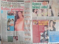 Zımba Türkiye'nin En Delikanlı Haftalık Magazin Gazetesi - 8 Ocak 2003 - Sayı:6 - Seda Sayan - Lezbiyen Şarkıcıların Aşk Kavgası haberi - Soyunmasın Podyumu Bıraksın! haberi  - Güzide Duran - Açınca Birinci Oldu haberi - Çiğdem Çağrus - Sapıklarım hep arkadan vuruyor! - Kadınlarla kucak alemi! haberi - Demet Akalın - Özcan Deniz - Yıl boyunca don giymeyeceğiz haberi - Gizem Özdilli - Berna Arıcı - Arzu Pavlova - Berna Öztürk - Güner Özkul - Müge Oruçkaptan - Arzu Yanardağ - Burcu Egesoy fotoğraf ve haberi - Tam Takım Gazete