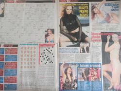 Zımba Türkiye'nin En Delikanlı Haftalık Magazin Gazetesi - 12 Şubat 2003 - Sayı:11 - Selin Toktay - Melissa - Deniz Akkaya - Sevgililer Günü'ne özel hediye haberi - Ebru Güzel - Bülent Ersoy - dansöz Zümre - Arzu Yanardağ - Emel Müftüoğlu - Davut Güloğlu - Kocasını Terkedip Davulcuya Kaçtı! haberi - Burcu Karadeniz - Diplomasını Almaya Çıplak Gidecek haberi - Eva Powels - Rafet El Roman - Tuğba Altıntop - Salih Terzi - Şebnem Özinal - Sibel Turnagöl - Seda Üren - Bülent Kul - Nadide Sultan - Nazlı Eker - Esra Özmen - Gülben Ergen - Sibel Can - Sezen Aksu - Ebru Gündeş - Ajda Pekkan - Seda Sayan fotoğraf ve haberi - Tam Takım Gazete