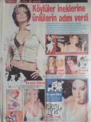 Zımba Türkiye'nin En Delikanlı Haftalık Magazin Gazetesi - 12 Şubat 2003 - Sayı:11 - Selin Toktay - Melissa - Deniz Akkaya - Sevgililer Günü'ne özel hediye haberi - Ebru Güzel - Bülent Ersoy - dansöz Zümre - Arzu Yanardağ - Emel Müftüoğlu - Davut Güloğlu - Kocasını Terkedip Davulcuya Kaçtı! haberi - Burcu Karadeniz - Diplomasını Almaya Çıplak Gidecek haberi - Eva Powels - Rafet El Roman - Tuğba Altıntop - Salih Terzi - Şebnem Özinal - Sibel Turnagöl - Seda Üren - Bülent Kul - Nadide Sultan - Nazlı Eker - Esra Özmen - Gülben Ergen - Sibel Can - Sezen Aksu - Ebru Gündeş - Ajda Pekkan - Seda Sayan fotoğraf ve haberi - Tam Takım Gazete