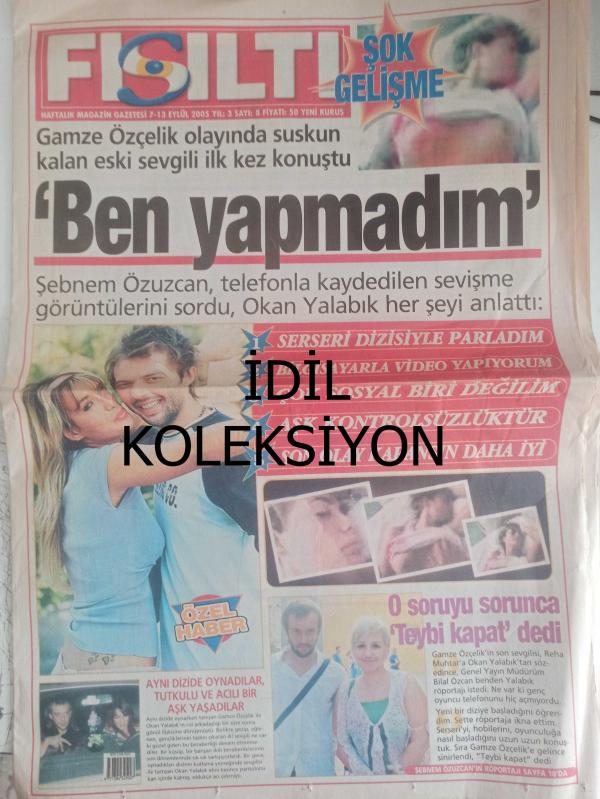 Fısıltı Haftalık Magazin Gazetesi 7 13 Eylül 2005 Sayı 8  