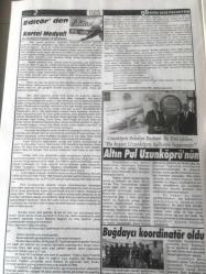 EDİRNE UZUNKÖPRÜ BARIŞ GAZETESİ  YEREL TAŞRA BASINI -8 EKİM 2018 YIL :12 SAYI :1248-  Buğdaycı koordinatör oldu - Akbulut : Alternatif  Tarımda Her  Türlü Desteğe Hazırız -Uzunköprü  Belediyesi Başkanı   Av. Enis İşbilen   Altın Pul  Uzunköprü nün  - Ahmet   KURUÇAY  Babanın  Son Öğüdü -  Mimar Muslihiddin  'den  Maktek Avrasya  Fuarına Ziyaret -  OSB  ile ilgili  süreç tüm hızıyla sürüyor -Ferhatoğlu 'na tam destek -  Tayvanlı Gezgin  Uzunköprü 'de - Akbulut : Alternatif  Tarımda Her Türlü  Desteğe Hazırız -