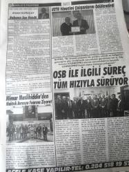EDİRNE UZUNKÖPRÜ BARIŞ GAZETESİ  YEREL TAŞRA BASINI -8 EKİM 2018 YIL :12 SAYI :1248-  Buğdaycı koordinatör oldu - Akbulut : Alternatif  Tarımda Her  Türlü Desteğe Hazırız -Uzunköprü  Belediyesi Başkanı   Av. Enis İşbilen   Altın Pul  Uzunköprü nün  - Ahmet   KURUÇAY  Babanın  Son Öğüdü -  Mimar Muslihiddin  'den  Maktek Avrasya  Fuarına Ziyaret -  OSB  ile ilgili  süreç tüm hızıyla sürüyor -Ferhatoğlu 'na tam destek -  Tayvanlı Gezgin  Uzunköprü 'de - Akbulut : Alternatif  Tarımda Her Türlü  Desteğe Hazırız -