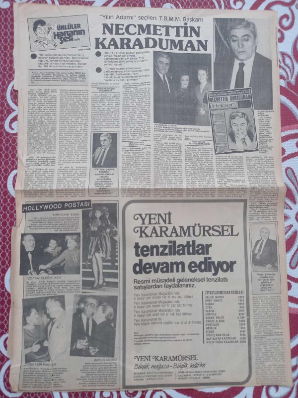 Haftanın Sesi Haftalık Magazin ve Siyasi Aktüalite Gazetesi önlü  