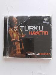TÜRKÜ HAYATTIR SABAHAT AKKİRAZ CD MÜZİK CD ORJİNAL MÜZİK ( CD 10250 )
