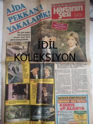 Haftanın Sesi Haftalık Magazin Gazetesi - 15 Nisan 1983 - Sayı:32 - Ajda Pekkan - Hülya Koçyiğit - Yüksel Uzel - Neco - Zerrin Özer - Ayla Algan - Zeki Müren - Süha Özgermi - Manolya Onur - Selçuk Ural - Engin Evin - Oya Peri - Romalı Perihan - Mehmet Teoman - Nesli Özsoy - Ela Koşar - Leyla Çaman - Çetin Biranış - Şükrü Balcı - Nevzat Ayaz - Nilgün Keçili - Gülün Balaban - Emel Sayın - Mustafa Özkan - İlker Çiftçi - Zeki Dedehayır - Osman Kibar - Farah Pehlevi - Rıza Pehlevi - Mazhar Zorlu - Mehtap Ar - Günseli Başar - Müşerref Tezcan - Yıldırım Mayruk - Ersan Erdura - Muazzez Ersoy - Alev Altın  Seyyal Taner - Huysuz Virhin - Atları da Severler haberi - Banu Alkan - Seyfi Dursunoğlu - Müjde Ar - Nejat Karauslu - Fatma Girik fotoğraf ve haberi - Tam Takım Gazete