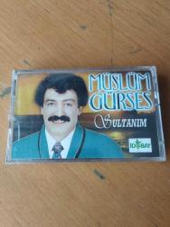 MÜSLÜM GÜRSES * SULTANIM  albümü KASETİ * İDOBAY MÜZİK - KIRMIZI BANDROLLÜ  (JELATİNİNDE)