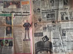 Tan Gazetesi - 20 Nisan 1986 - Cahit Aral-Yıkılmışım Ben filmi reklamı,Necla Nazır,Deniz Akbulut-Evleneceği Kızı 100 Bin Liraya Geneleve Sattı-Nurcan Budak - Hüseyin Parlak - Salih Taşçı - Semra Özal - Turgut Özal - Zeynep Ekren - Nurhan Damcıoğlu - Orhan Eriş - Müjdat Gezen - Kandemir Konduk - Nejat Uygur - Süleyman Turan - Tülin Dilek - Cahit Arat - Hüsamettin Cindoruk - Metin Toytekin - Şehmuz Dalgıç - Rahşan Ecevit - Aydın Güven Gürkan - Margot Kidder - Clint Eastwood - Serap Sevim Özdemir - Melek Ayberk - İbrahim Tatlıses - Zekeriya Alp - Ahmet Suat Özyazıcı - Mustafa Denizli - Tolga Çizgi Romanı - Tanju Gürsu - Cihad Reis - Filiz Altun - Hal Warden - Renee Trent - Marlboro Sigara Reklamı fotoğraf ve haberi - Tam Takım Gazete