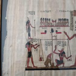 Sanatçı İmzalı Papirüs Tablo