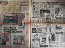 Tan Gazetesi -17 Mart 1986 - Samime Sanay - Ferdi Tayfur - Ayşen Selvi - Muazzez Balaban - Murteza Elgin - Aydemir Akbaş - Nurhan Damcıoğlu - Bahar Öztan - Kenan Evren - İsmet Erdem - Hüseyin Öztürk - Faye Dunaway - Virna Lisi - Oliver Reed - Ahmet Vardar - Kemal Kumkumoğlu - Ramazan Öztürk - Fatoş İncegüzel - Ali Kızıltuğ - Ali Doğan - Ali Baştuğ - Elmas Battal - Mevlüt Aksoy - Yasin Basatuğrul - Ertuğrul Çayıroğlu - Tolga Çizgi Romanı - Abdullah Turhan - Marlboro Sigara Reklamı - Emel Sayın - Metin Akpınar - Şener Şen - Ursula Andress - Nilüfer - Mustafa Öztürk - Gilbert Becaud - Levon Hamalyan fotoğraf ve haberi - Tam Takım Gazete