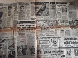 Tan Gazetesi -17 Mart 1986 - Samime Sanay - Ferdi Tayfur - Ayşen Selvi - Muazzez Balaban - Murteza Elgin - Aydemir Akbaş - Nurhan Damcıoğlu - Bahar Öztan - Kenan Evren - İsmet Erdem - Hüseyin Öztürk - Faye Dunaway - Virna Lisi - Oliver Reed - Ahmet Vardar - Kemal Kumkumoğlu - Ramazan Öztürk - Fatoş İncegüzel - Ali Kızıltuğ - Ali Doğan - Ali Baştuğ - Elmas Battal - Mevlüt Aksoy - Yasin Basatuğrul - Ertuğrul Çayıroğlu - Tolga Çizgi Romanı - Abdullah Turhan - Marlboro Sigara Reklamı - Emel Sayın - Metin Akpınar - Şener Şen - Ursula Andress - Nilüfer - Mustafa Öztürk - Gilbert Becaud - Levon Hamalyan fotoğraf ve haberi - Tam Takım Gazete