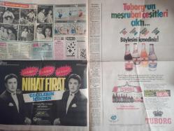 Tan Gazetesi -15 Mayıs 1985 - Artist Bürosu diye gittiğim yer Randevü evi çıktı--Kadir Baka - Tony Curtis - Seyyal Taner - Bedrettin Dalan - Başarının Bedeli fotoromanı - Paolo Tomei - Shirley Goddard - Cinzia Monreale - Hanzo Kazım - Efendi Şadi Çizgi Romanı - Hasan Kaçan - Nihat Fırat - Tuborg Bira Reklamı - Nasıl Artist Yapıldılar ? haberi - Sami Gökçen - Ulrich Welz - İlke Kehrn - Ahmet Murat - Heinz Dieter - Prenses Stephanie - Ahmet Murat fotoğraf ve haberi - Gazete Tam Değildir Sadece 4 Sayfası Mevcuttur