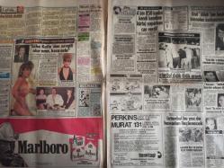 Tan Gazetesi - 31 Mart 1986 - 85 bin fahişenin kazancı 3 Boğaz Köprüsü'ne Bedel haberi - Muzaffer Evliyaoğlu - Aysel Yoldüz - Hülya Avşar - Mata Hari - Meral Orhonsay - Süha Kutlu - Ahu Tuğba - Marlboro Sigara Reklamı - Turgut Özal - Yusuf İslam - Cat Stevens - Yaşar Keçeli - Bedrettin Dalan - Naci Tanverdi - Ramazan Öztürk - Charlie Luciano - Hanefi Ünver - İlyas Şoriz - Ahmet Vardar - Durmuş Çiğdem - Jupp Darwall - Tolga Çizgi Romanı - Abdullah Turhan - Sylvester Stallone - Mehmet Temel - Yılmaz Aras - Zehra Gökbayrak - Mustafa Çarpmaz - 1 Milyarlık Mutluluk 3 Ay Sürdü fotoğraf ve haberi - Tam Takım Gazete