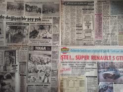Tan Gazetesi - 31 Mart 1986 - 85 bin fahişenin kazancı 3 Boğaz Köprüsü'ne Bedel haberi - Muzaffer Evliyaoğlu - Aysel Yoldüz - Hülya Avşar - Mata Hari - Meral Orhonsay - Süha Kutlu - Ahu Tuğba - Marlboro Sigara Reklamı - Turgut Özal - Yusuf İslam - Cat Stevens - Yaşar Keçeli - Bedrettin Dalan - Naci Tanverdi - Ramazan Öztürk - Charlie Luciano - Hanefi Ünver - İlyas Şoriz - Ahmet Vardar - Durmuş Çiğdem - Jupp Darwall - Tolga Çizgi Romanı - Abdullah Turhan - Sylvester Stallone - Mehmet Temel - Yılmaz Aras - Zehra Gökbayrak - Mustafa Çarpmaz - 1 Milyarlık Mutluluk 3 Ay Sürdü fotoğraf ve haberi - Tam Takım Gazete