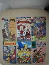 Efemera - Scooby-doo simpsonlar tom jerry taş devri bugs Buny mini poster kart postal tablo duvar süs ü afiş tanıtım kart ları vintage aksesuar promosyon reklam Hediyelik dekorluk retro tasarım hobi koleksiyon dekor hediye nostalji tasarım süs hobi 6 lı set - kitantik - kitaLog