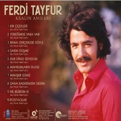 Ferdi Tayfur Kralın Anıları CD   SIFIR JELATİNLİ AMBALAJINDADIR