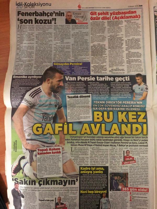 Milliyet Gazetesi 5 Nisan 2016 Göçmen Takası Pinpon Gençlik  