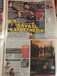 Milliyet Gazetesi , 3 Nisan 2016 , Duyunca Üzüldüm , Recep Tayyip Erdoğan , Haslet Soyöz , Demet Evgar , Sarp Levendoğlu , Azeri - Ermeni Savaşın Eşiğinde , Fikstür Değişti , Galatasaray , Emre Çolak Özür Diledi , Eskişehirspor , Bilal Kısa , Önce Riekerink Sonra Muslera