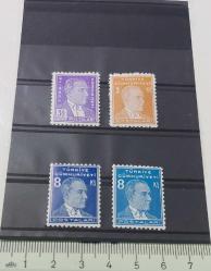 1936-1937 ÜÇÜNCÜ ATATÜRK SERİSİ POSTA PULLARI MNH TAM SERİ 2024 KATALOK DEĞERİ; 800.00TL SS2RR1A NADİR