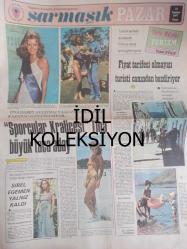 Sarmaşık Pazar Magazin Aktüalite Fotoroman Gazetesi - 10 Temmuz 1977 - Tina Darby - Sibel Egemen - Tatlı Rüya:Turizm haberi - Yaşar Eyice - Kadın Dünyası haberi - İhsan Alyanak - Aydın Erten - Hüsnü Kaftan - Ömer Çetinkaya - Halil Tataş - Ali Poyrazoğlu - Nurhayat Tunbar - Ramazan Balcı - Elvan Sındır - Halil Altınbaş - Hüsniye Zeytindağ - Güneş ve Makyaj haberi - Oyun Bileti haberi - Mehmet Seyda - Çılgın Amanda - Uzay Yolu Çizgi Romanı - Tolga Dişi Panter Çizgi Romanı - Abdullah Turhan - Erdal Köprülü - Vehbi Dirim - Erdoğan Erdem - Hasan Akyol - Ahmet Orhan Döşemeciler - Semra Topel - Ahmet Kurum - İlanlar Bölümü - Elektroni Beyinli Çocuk haberi - Mehmey Seyda - Hazreti Ali fotoromanı - Suat Yalaz - Mektuptaki Kader çizgi romanı - Laila Regazzi - Roberto Predolin - Luis La Torre - Gülelim Çizgi Romanı - Güngörmez Dursun - Neco - Oya German - Mc Millan - Esen Ünür - Barnaby Jones - Farrah Fawcett Majors - Biyonik Zühtü çizgi Romanı - Celal Kandemiroğlu çizgi romanı - Tam Takım Gazete