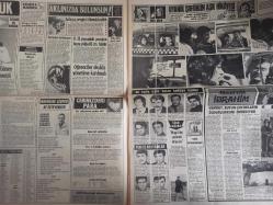 Gün Gazetesi - 5 Mart 1973 - Özer Derbil - Mehmet Kemal - Süleyman Demirel - Turhan Feyzioğlu - Kemal Satır - Faruk Gürler -Fehim Babacan - İsmet İnönü - Meral Yeşilırmak - Fahrettin Altay - Bedia Adalı - Bülent Ecevit - Aydın Akbıyıkoğlu - Salih Güney - Aklınızda Bulunsun haberi - Cebinizdeki Para haberi - Uyanık Şoförün Hikayesi fotoromanı - Melek Görgün - Gökçe Güven - Atilla Ergin - Hazreti İbrahim fotoromanı - Ustura Kemal Çizgi Romanı - Haldun Sevel - Azmi Nihat Erman - Talat Güreli - Gemici Sinbad - Cüneyt Alp çizgi romanı - Ferit Öngören - Reşat İleri - Gırgır Çizgi Romanları Eki - Bak ve Öğren haberi - Serpil Karakurum - Bediz Al - Dünyayı Aydınlatan Nur Çizgi Romanı - Münif Fehim - Mehmet Gündoğan - Sevil Basılgan fotoğraf ve haberi - Tam Takım Gazete