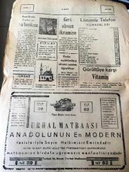 AMASYA  DEMOKRAT ŞEHİR GAZETESİ  YEREL TAŞRA BASINI- 26 OCAK 1959 SAYI :508  YIL :2 -Dünyanın  bir tarafından  da müthiş sıcaklar  hüküm sürüyor - Ucuz ekmek satışı  yasak edildi- Manisa da öğleden  önce et  satışı yasak - 250 lira rüşvet için  10 ay hapis  yatacak -Akisin Mesül  Müdürü  Cezalandırıldı -CHP Fatih 'te yeni  bir ocak açtı -Altındağ da İstifalar -15 günlük evli çift zehirlendi -Amerika da Tayfun  ve  Su Baskını - Geri  alınan İkramiye  - Kadın mahkumlara okuma  yazma  öğretiliyor -