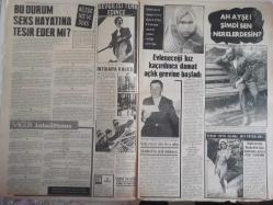 Son Aktüalite Gazetesi - 10 Mayıs 1969 - Sayı:1036 - Celal Bayar - İsmet İnönü - Celalettin Çetin - Süleyman Demirel - Adnan Menderes - Tam 32 Yıldır Süren Kin Sona Erince Herkes Şaşırdı haberi - Bu Durum Seks Hayatına Tesir Eder Mi? haberi - Sevgilisi Terk Edince İntihara Kalktı haberi - Mehmet Ali Bakır - Hikmet Şengüler - Evleneceği Kız Kaçırılınca Damat Açlık Grevine Başladı haberi - Adil Tahtacı - İstanbullular Artık Havada Gezecekler haberi - Kadının Fendi Kralı Yenemedi haberi - Kaldırımdan Kaçan Kadın fotoromanı - Emine Bacı - Teodora Hikayesi - Danny Kaye - Marlene Dietrich - İş Bulundu ve İntihar Etmekten Caydı haberi - Yeni Zelanda'da Tarih Öncesi Kalıntılar Bulundu haberi - Sesini Beğenmediği Adamı Bıçakla Öldürdü haberi - Yaşar Şamdanlı - Nişanlısı Gözlerinin Önünde Öldü fotoğraf ve haberi - Tam Takım Gazete