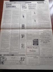 Cumhuriyet Gazetesi - 16 Kasım 1968 - Kurucusu Yunus Nadi - Sadi Koçaş -  İlhan Selçuk - Nadir Nadi - Türkiye NATO'dan Askeri Yardım İstedi - Hava Kuvvetleri İrfan Tansel - İsmet İnönü İktidar Güçlük İçindedir - Faruk Sükan - Gaziantep Hükümet Binası Askeri Kordon Altında - Svoboda Kalb Krizi Geçirdi