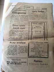 AMASYA DEMOKRAT ŞEHİR  YEREL TAŞRA BASINI - 24 Nisan 1958  YIL :1 SAYI :250- 23 Nisan Bayramı  Bütün Yurtta  Olduğu Gibi  İlimizde  de Coşkun  Bir Şekilde Kutlandı - Arife ve Bayram Günü Yağan  Yağmurlar  30 Bin Dönüm Araziyi Sular  Altında  Bıraktı - Büyük bir server bırakan  Gangaster- Davul  içinde kaçak eşya - Garip  hadise
