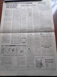 Cumhuriyet Gazetesi - 10 Şubat 1969 - Kurucusu Yunus Nadi - İlhan Selçuk - Nermin Çiftçi - Atatürk'ün Gizli Notları Eksik Ve Kayıp - Celal Bayar Konuştu - Zapta Göre Altın Ve Gümüş Eşyalar - 6. Filo İstanbul'da - Başörtülü Öğretmen Bakanlık Emrinde Alındı - Hamido'nun Damadı Barzanilerin Elinden Kurtarıldı - Komandolar Yine Kavga Ettiler