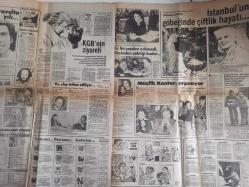 Haftasonu Türkiye'nin En İyi Magazin Gazetesi - 3 Kasım 1978 - Sayı 45 - Kaptan Cemil Turan-Engin Verel-Elif Pektaş - Metin Türel - Güngör Sayarı - Kahkaha Bilmecesi haberi - Tarık Akan - Nazan Şoray - Filiz Akın - Claudia Cardinale - Rana Alagöz - Anthony Hopkins - Jane Fonda - Selami Şahin - Alev Altın - Aydemir Akbaş - Serpil Barlas - Ajda Pekkan - Kom Gecelik Reklamı - Nur Demiriz -, Saçlarınızın Düşmanı haberi - Safiye Ayla - Seçil Heper - Müjde Ar - Aysel Gürel - Pınar Molay - Tülin Baydun - Betigül Selçuk - Müge Gökçe - Bedri Elibol - Metin Luca - Rana üreyan - Zehra Evirgen - Nermin Güneri - Saygı Öztürk - Lütfü Aksungur - John Travolta - Melih Kibar - Anne Armstrong Thompson - Keith Moon - Metin Türel- Bahar Erdeniz - Parla Şenol fotoğraf ve haberi - Tam Takım Gazete