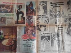 Haftasonu Türkiye'nin En İyi Magazin Gazetesi - 3 Kasım 1978 - Sayı 45 - Kaptan Cemil Turan-Engin Verel-Elif Pektaş - Metin Türel - Güngör Sayarı - Kahkaha Bilmecesi haberi - Tarık Akan - Nazan Şoray - Filiz Akın - Claudia Cardinale - Rana Alagöz - Anthony Hopkins - Jane Fonda - Selami Şahin - Alev Altın - Aydemir Akbaş - Serpil Barlas - Ajda Pekkan - Kom Gecelik Reklamı - Nur Demiriz -, Saçlarınızın Düşmanı haberi - Safiye Ayla - Seçil Heper - Müjde Ar - Aysel Gürel - Pınar Molay - Tülin Baydun - Betigül Selçuk - Müge Gökçe - Bedri Elibol - Metin Luca - Rana üreyan - Zehra Evirgen - Nermin Güneri - Saygı Öztürk - Lütfü Aksungur - John Travolta - Melih Kibar - Anne Armstrong Thompson - Keith Moon - Metin Türel- Bahar Erdeniz - Parla Şenol fotoğraf ve haberi - Tam Takım Gazete