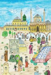 KONYA VAKIF TEMALI MİNYATÜR