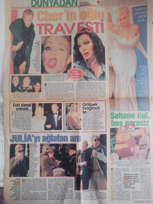 Haftasonu Türkiye nin En İyi Magazin Gazetesi 5 Mart 1997 Ebru  