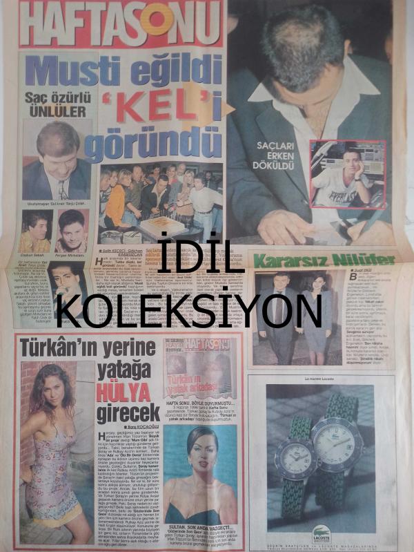 Haftasonu Türkiye nin En İyi Magazin Gazetesi 13 Kasım 1996  