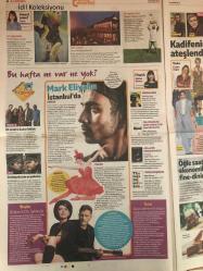 Milliyet Cumartesi , 25 Kasım 2017 , Mustafa Erüst , Lewis Hamilton , Victoria's Secret , Stephen Chbosky , Adriana Lima , Havasıyla Havalı Rize , Meraklısına Alman Usulü Gerilim , Robert Redford , THIS IS US
