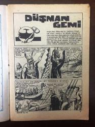 ZAGOR - SAYI 311 - DÜŞMAN GEMİ - 250 KURUŞ SERİ  - 7.5.1976 - M.SEZEN YALÇINER - TAY YAYINLARI - ARKA KAPAK MISTER NO