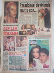 Haftasonu Türkiye'nin En İyi Magazin Gazetesi - 13 Aralık 1991 - Sayı:50 - Sezen Aksu'nun Genç Aşkı haberi - Türkan Şoray - Rüçhan Adlı - Sultan hala kararsız haberi - Seyyal Taner - Paradoksal Devinimde Mutlu Son haberi - İlhan İrem - Yelpaze fotoromanı dergisi reklamı fotoğraf ve haberi - Gazete Tam Değildir Sadece 2 Sayfası Mevcuttur