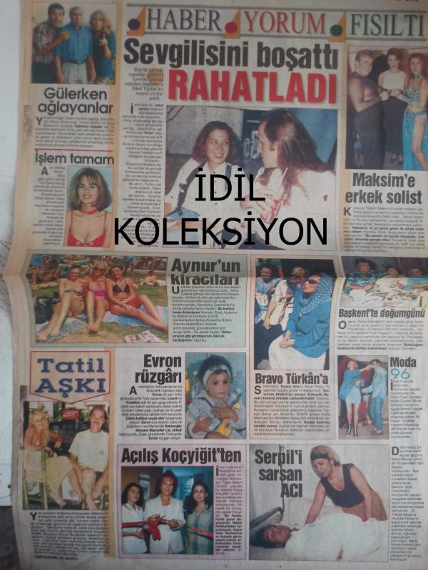 Haftasonu Türkiye nin En İyi Magazin Gazetesi 4 Eylül 1996  