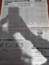 Cumhuriyet Gazetesi - 11 Temmuz 1967 - Kurucusu Yunus Nadi - İlhan Selçuk - Doçent Doktor Gülten Kazgan - Profesör Doktor Cahit Talas - Süleyman Demirel Dün De Beş Yeni Tesisin Temelini Attı - Nadir Nadi - Bülent Ecevit'e Göre Zaman CHP Lehine İşliyor - Alparslan Türkeş - Cevdet Sunay Van'da