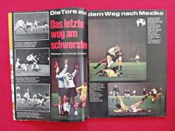 Kicker Sportmagazin Futbol Dergisi - Mexico 1970 - 1970 FİFA World Cup - 1970 Dünya Kupası Özel Sayı - Almanya Posterli