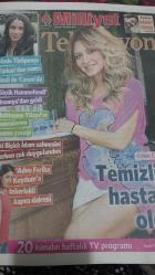 MİLLİYET TELEVİZYON DERGİSİ 12 ŞUBAT-18 ŞUBAT 2011 - MEHMET GÜNSÜR POSTERİ - GÖZDE TÜRKPENÇE - ENİSE ÜTÜK RÖPORTAJ - ADINI FERİHA KOYDUM - CANSU TOSUN - BARIŞ BAĞCI - SARP LEVENDOĞLU - MUHTEŞEM YÜZYIL - SEYYAR TAYYAR - ALİ EYÜBOĞLU-ŞEBNEM SCHAEFER - SOYDAN SOYDAŞ RÖPORTAJ - HAKİ BİÇİCİ RÖPORTAJ - DMET AKBAĞ - SALİH KALYON - YEŞİM SALKIM - HAKAN ERATİK - DENİZ GEZMİŞ - HAZAL KAYA - ALPER UYAR - GÖKHAN YIKILHAN - ENİSE ÜTÜK - ZİHNİ GÖKTAY - CEM KILIÇ - HAKAN BİLGİN - PARA ŞENOL - BEKAY YILDIRIM -YELİZ ARAS - İdil Koleksiyon