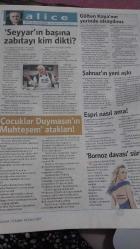 MİLLİYET TELEVİZYON DERGİSİ 12 ŞUBAT-18 ŞUBAT 2011 - MEHMET GÜNSÜR POSTERİ - GÖZDE TÜRKPENÇE - ENİSE ÜTÜK RÖPORTAJ - ADINI FERİHA KOYDUM - CANSU TOSUN - BARIŞ BAĞCI - SARP LEVENDOĞLU - MUHTEŞEM YÜZYIL - SEYYAR TAYYAR - ALİ EYÜBOĞLU-ŞEBNEM SCHAEFER - SOYDAN SOYDAŞ RÖPORTAJ - HAKİ BİÇİCİ RÖPORTAJ - DMET AKBAĞ - SALİH KALYON - YEŞİM SALKIM - HAKAN ERATİK - DENİZ GEZMİŞ - HAZAL KAYA - ALPER UYAR - GÖKHAN YIKILHAN - ENİSE ÜTÜK - ZİHNİ GÖKTAY - CEM KILIÇ - HAKAN BİLGİN - PARA ŞENOL - BEKAY YILDIRIM -YELİZ ARAS